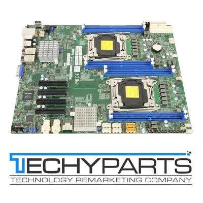Supermicro X10DRD-iNT Intel Dual LGA2011-3 2x 10Gbit / 2x NVME E-ATX Motherboard - Image 1 of 3