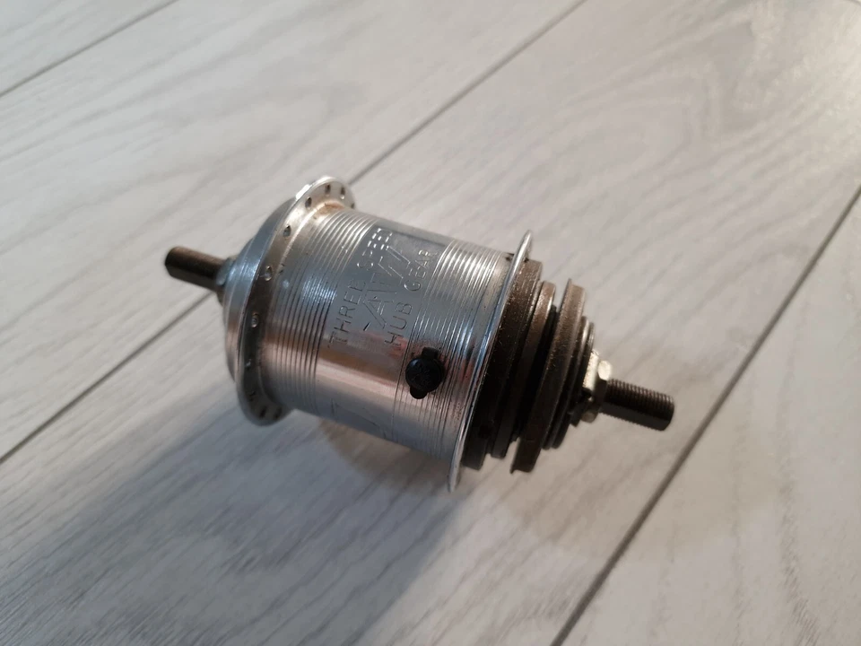 Vintage Sturmey-Archer 3 Speed 85/7 Bicycle Rear Hub 36H RARE Bike Parts NOS - Image 1 of 4