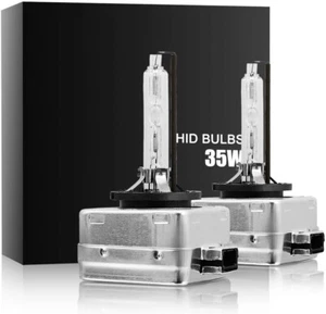 D1S Xenon HID Bombilla del faro del coche 4300K 6000K 8000K 10000K 12000K 1 par - Imagen 1 de 5