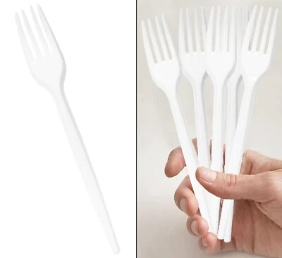 Paquete de 60 cucharas desechables reutilizables de plástico blanco Foto 1 de 4