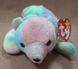 Vintage "SAMMY the Tie Dyed Bear" 1998/99 TY Beanie Baby w/Tag Errors RETIRED - Picture 1 of 6