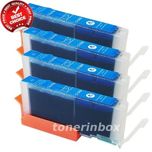 4x CLI271 CLI-271 XL Cyan Ink For Canon PIXMA MG5720 MG5721 MG5722 MG6820 - Picture 1 of 2