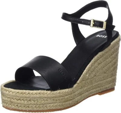 Hugo Boss Madeira Sandalia Cuña [Talla 36/41] Mujer Sandalias Alpargatas Nuevas Foto 1 de 2