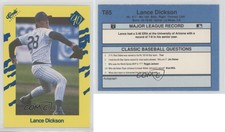 1990 Classic Update Yellow Travel Edition Lance Dickson #T85
