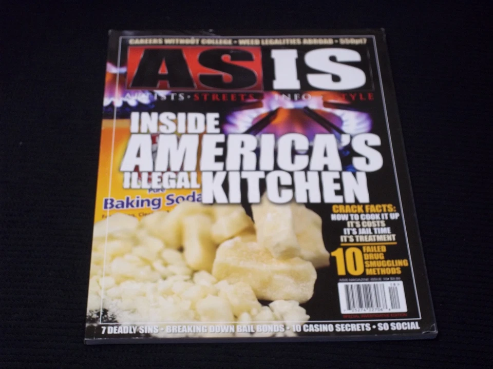 #18 ASIS MAGAZINE - INSIDE AMERICA'S ILLEGAL KITCHEN FRONT COVER - H 4663 - Image 1 of 2
