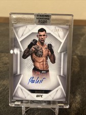 2020 Topps UFC Striking Signatures /157 Aleksandar Rakic #STS-AR Auto