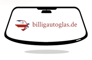 Frontscheibe BMW E36 Coupe Cabrio Windschutzscheibe Graukeil Klebe Set Rahmen - Bild 1 von 1