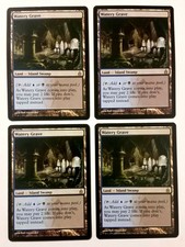 4x Watery Grave - Ravnica City of Guilds MTG - Sharp Vintage Dual Land Playset!