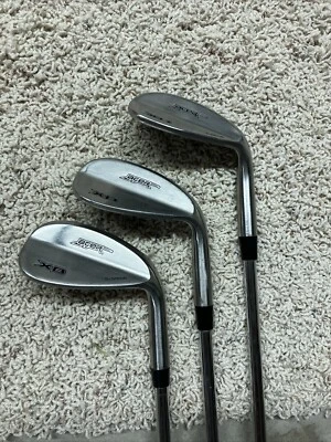 +2.5” Long ACER XB 50 54 58 Wedge Set Gap Sand Lob Steel RH ~JUMBO GRIPS~ - Image 1 of 4