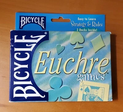 Bicycle Vintage Euchre Card Game MPN 605~Sealed Double Decks 2000~ - Image 1 of 2