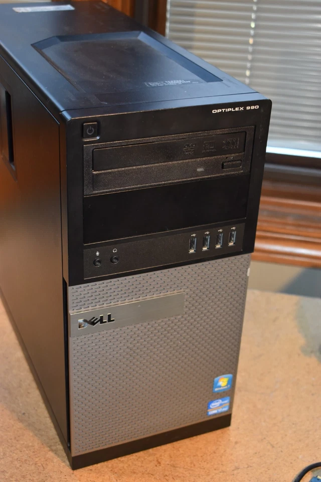 Dell Optiplex Desktop Quad Core i7-2600 3.4GHz 16GB RAM 500G HD Windows 7 64-Bit - Image 1 of 4