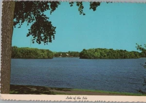 Stadt der Seen & Parks Minnesota MN Kontinentale Postkarte - Bild 1 von 2