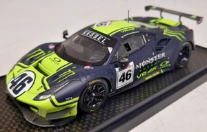 FERRARI 488 GT3 TEAM KESSEL VALENTINO ROSSI 12h GULF 2021 BBRC258 - Imagen 1 de 2