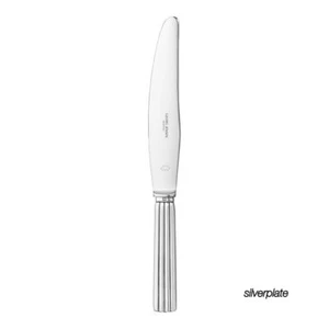 Georg Jensen Silverplate Dinner Knife, Short Handle 013 - Bernadotte - NEW - Picture 1 of 2