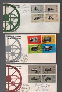 Venezuela: Between 1981-1983; lot of 3 first day covers of thematic ... VS0227 - Picture 1 of 1