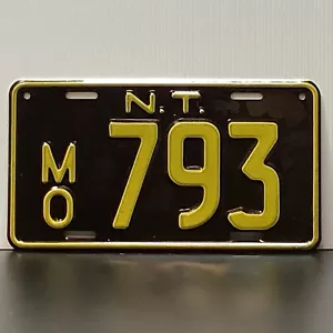 Darwin Buses NT MO-793 Motor Omnibus Licence Plate - Afbeelding 1 van 2