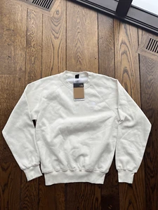 The North Face Men’s Evolution Crew Size Small White Dune - Picture 1 of 6