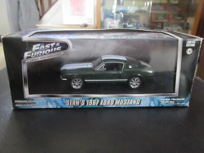 Greenlight 1:43 Fast & Furious 1967 Ford Mustang Sean's - Image 1 of 4