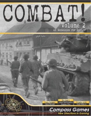 Compass Games Combat! Vol. 2: Расширение кампании From D-Day to V-E Day NISW  - Изображение 1 из 3