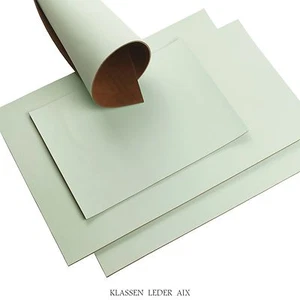 Rindleder Mint Pull-Up Design 2,5 mm Dick Stück Echt Leder Croupon Leather 39 - Bild 1 von 2