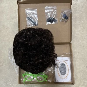 Mirabel Cosplay Wig Costume Dress Hair Green Glasses Frames Earrings ✅ Halloween - Picture 1 of 3