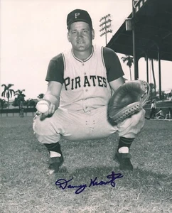 DANNY KRAVITZ AUTOGRAPHED 8x10 PITTSBURGH PIRATES @HISTORIC TERRY FIELD FT MYERS - Picture 1 of 1