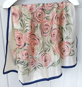 100% Silk Scarf by Cornelia James (Royal Appointment to Queen Elizabeth) - Picture 1 of 7