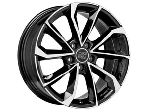Cerchio in Lega MSW 42 in 7,5x17 ET27 Foratura 5x112 Gloss Black Full Polished - Imagen 1 de 2