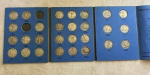 Partial set of 28 pieces  1937-1947  Walking Liberty Half Dollar - Picture 1 of 12
