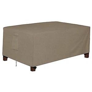 600D Heavy Duty Rectangular Table Cover UV Resistant and Waterproof Outdoor - Picture 1 of 8