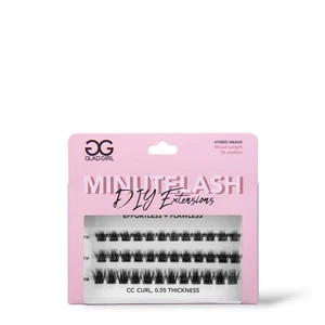 MinuteLash DIY Eyelash Extensions - Hybrid - 36 Mixed Length Clusters - Picture 1 of 5