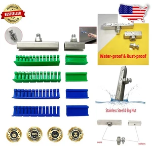 Kit de reparación de abolladuras: pestañas metálicas automáticas de 10 piezas, resistentes al óxido, diseño robusto - Imagen 1 de 10