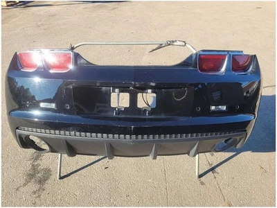 2010-2013 Chevrolet Camaro SS Rear Bumper Cover Park Assist Paint Black 2784 - Image 1 of 4