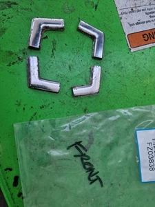 Opel Manta B Series Vauxhall Cavalier Mk1 Chrome Front Windscreen Trim Corners 4 - Picture 1 of 1
