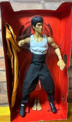 Art Asylum Bruce Lee Action Figure Rare Item - Image 1 of 4