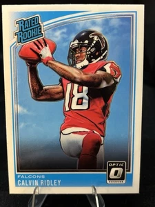 Calvin Ridley RATED ROOKIE OPTIC 2018 Panini Donruss Optic NFL Atlanta Falcons - Bild 1 von 2