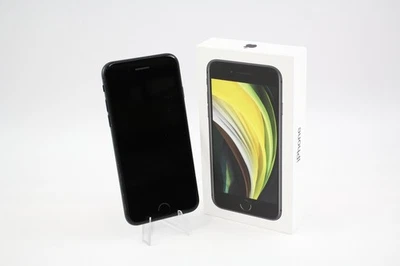 Apple iPhone SE 2020 (Unlocked) A2296 64GB Black Grade C Original Box - Image 1 of 4