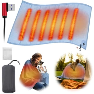 Heizdecke Elektrischer Überwurf - USB Batteriebetrieben Heizdecke für H - Bild 1 von 6