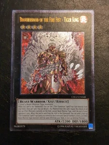 Yu-Gi-Oh ULTIMATE RARE BROTHERHOOD OF THE FIRE FIST TIGER KING CBLZ-EN048 NM/VLP - Bild 1 von 4