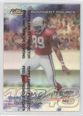 1999 Topps Finest Prominent Figures /1848 David Boston #PF52 Rookie RC - Image 1 of 2