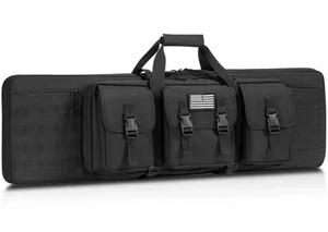 42" Doppel Soft Gewehrkoffer Taktische Langwaffentasche Aufbewahrung Rucksack Neu - Bild 1 von 5