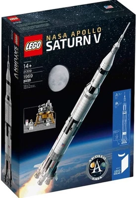 LEGO Ideas NASA Apollo Saturn V 🚀 🌕  21309 🔴 Retired! Brand New Sealed - Image 1 of 4