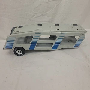 Vintage 70s Tonka Car Hauler Corvette Car Carrier Pressed Steel Trailer Only - Picture 1 of 10