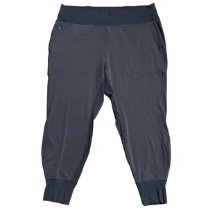 Athleta Venice Jogger Pants Women's 2X Black Athletic Workout Lounge - Picture 1 of 6