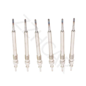 6Pack Diesel Glow Plugs For Audi Porsche Volkswagen 2.0L L4 3.0L V6 For Bosch - Picture 1 of 8