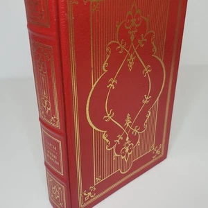 Henrik Ibsen Four Plays Illustrated Collectible Deluxe Special Red Leather Book - Picture 1 of 6