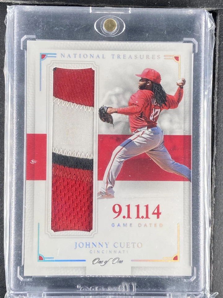 Cueto, Johnny - Tesoros Nacionales 2016 - Parche - 1 de 1 Foto 1 de 1