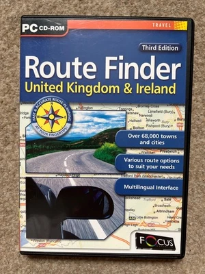 Route Finder United Kingdom & Ireland - Third Edition PC CD Travel Planner - Image 1 of 3
