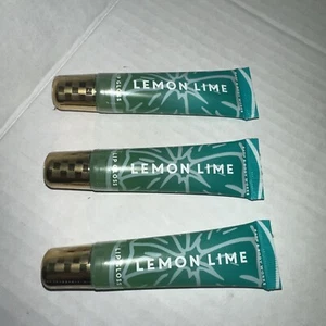 3-Pack Bath & Body Works LEMON LIME Lip Gloss 14 ml/0.47 ml - Picture 1 of 2