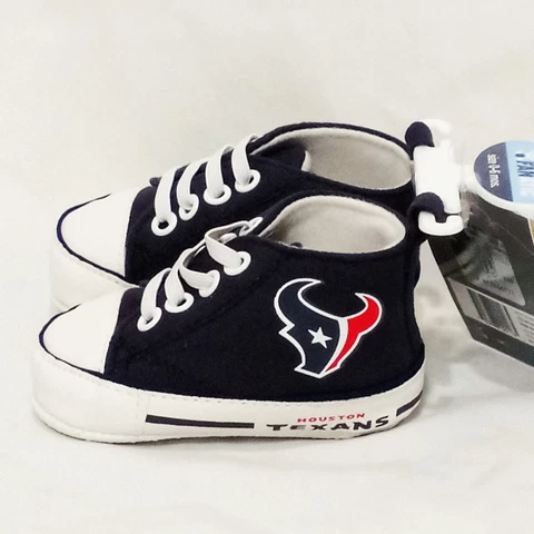 NFL Pre-Walker Baby Shoes Houston Texans Football team Infant 0-6 months New Cover